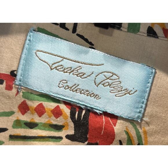 TASHA POLIZZI Native American Pearl Snap Roll Tab Dress Size S *B4 - Picture 4 of 5